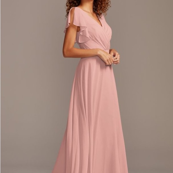 David's Bridal | Dresses | Ballet Pink Davids Bridal Bridesmaids Dress |  Poshmark